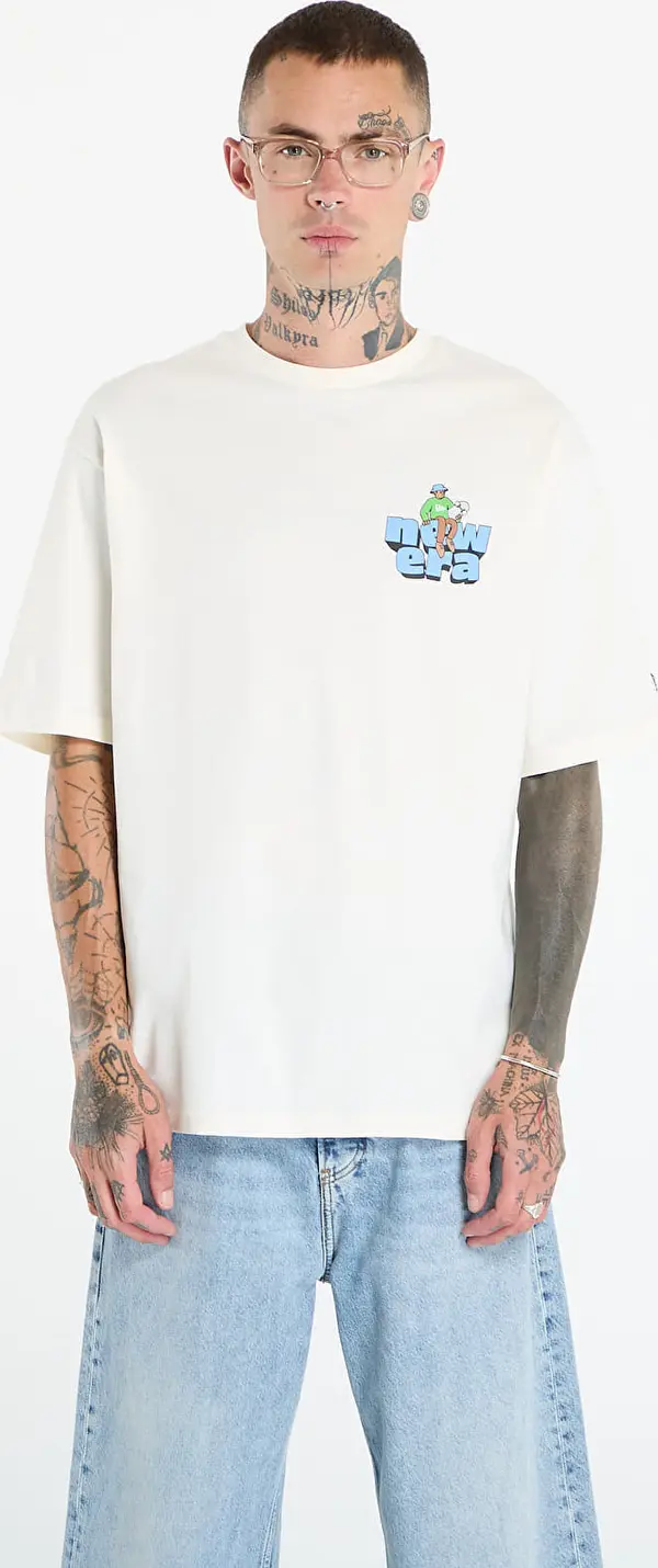 New Era Majice New Era Graphic 1 Off White S