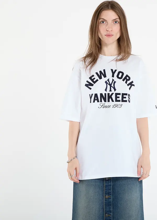 New Era Majice New Era MLB Heritage New York Yankees UNISEX White L