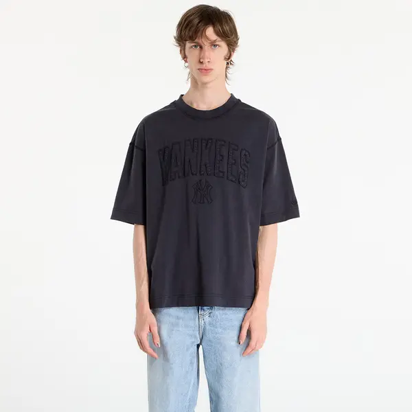 New Era Majice New Era MLB Washed Boxy Tee New York Yankees UNISEX Black L