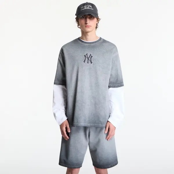 New Era Majice New Era MLB Washed Logo Tee New York Yankees UNISEX Black M