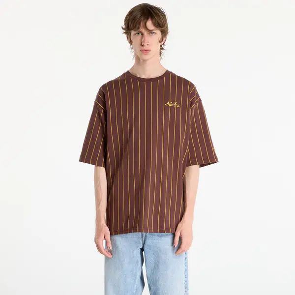 New Era Majice New Era Pinstripe Os Tee UNISEX Brown M