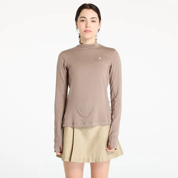Nike Majice Nike ACG "Goat Rocks" Women's Dri-FIT ADV Long-Sleeve Top Mink Brown/ Summit White XL