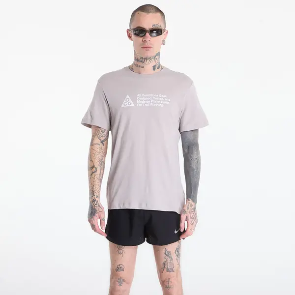 Nike Majice Nike ACG Men's Dri-FIT Trail Running T-Shirt College Grey M