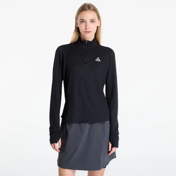 Nike Majice Nike ACG Women's Dri-FIT 1/2-Zip Trail Running Top Black/ Black/ Summit White M