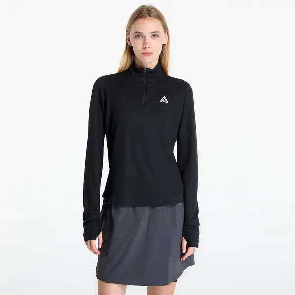Nike Majice Nike ACG Women's Dri-FIT 1/2-Zip Trail Running Top Black/ Black/ Summit White XS