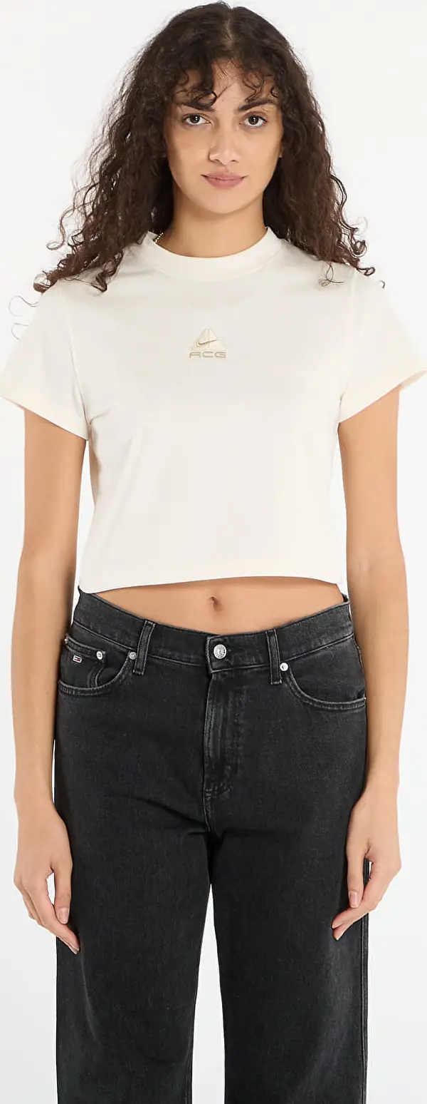 Nike Majice Nike ACG Women's Dri-FIT Short-Sleeve T-Shirt Pale Ivory/ Lt Khaki/ Parachute Beige L