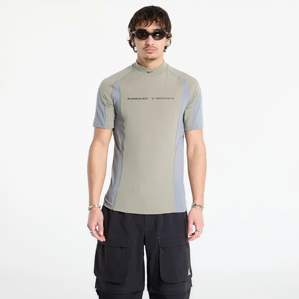 Nike Majice Nike Men's Dri-FIT Short-Sleeve Base Layer Light Army/ Cool Grey/ Cool Grey/ Black XXL