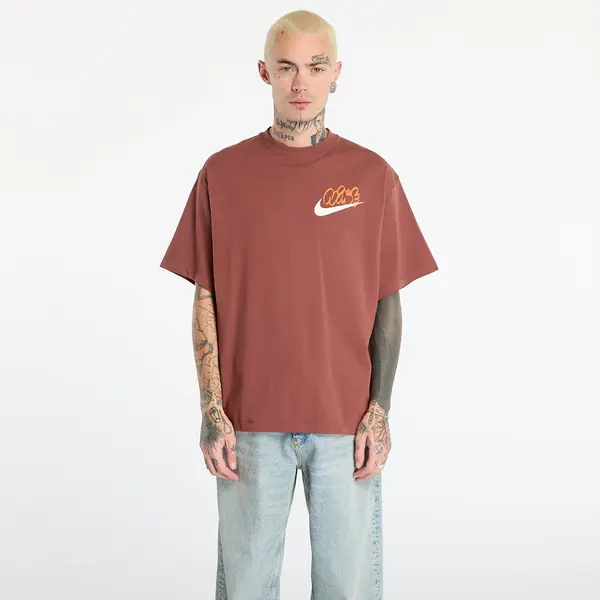 Nike Majice Nike Solo Swoosh Men's T-Shirt Red Sepia XS