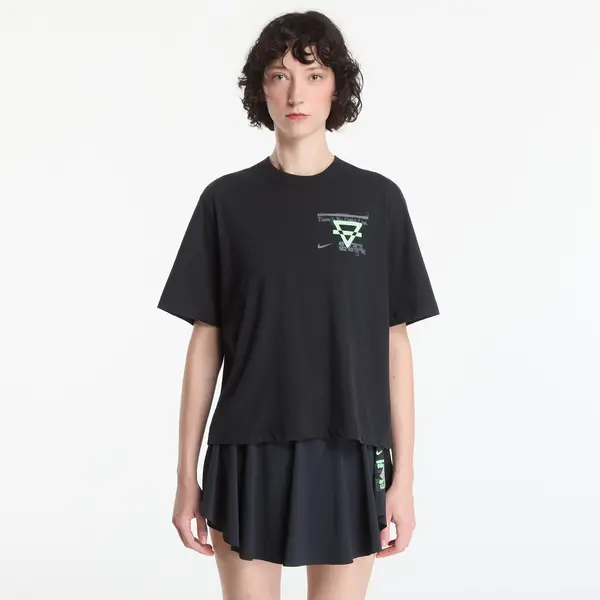 Nike Majice Nike Swift Women's Dri-FIT Running T-Shirt Black/ No/ Illusion Green S