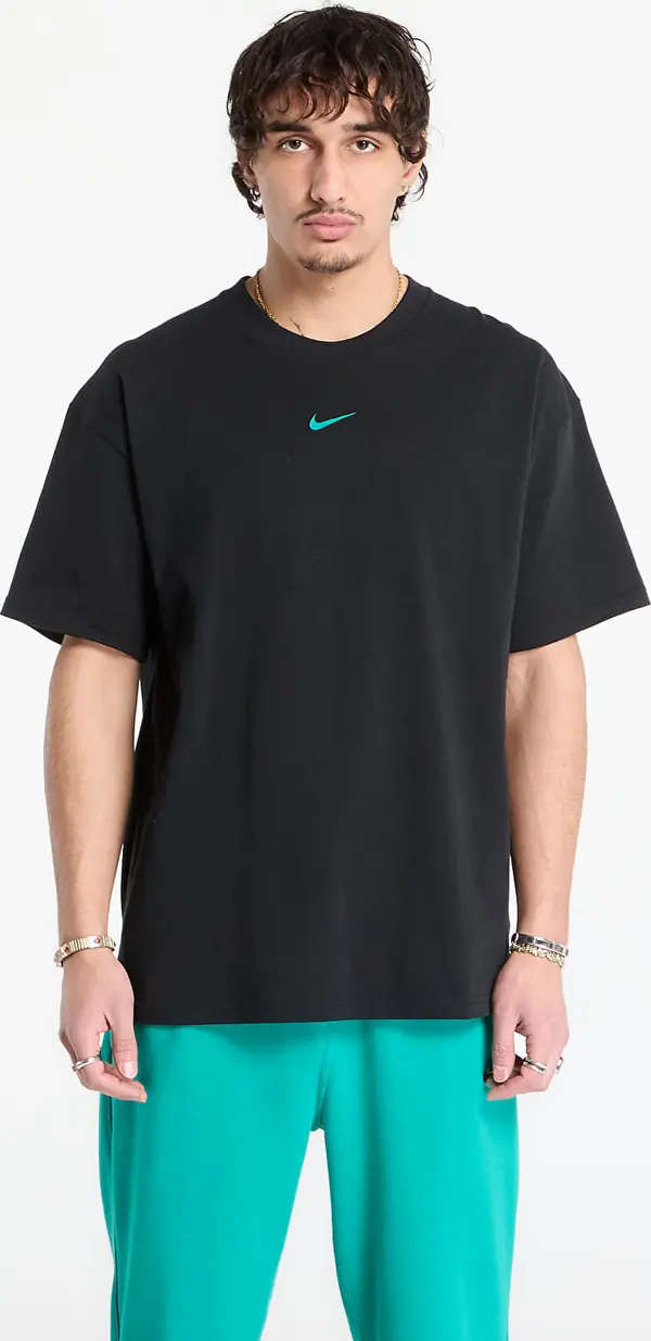 Nike Majice Nike x NOCTA Men's T-Shirt Black/ Neptune Green XS
