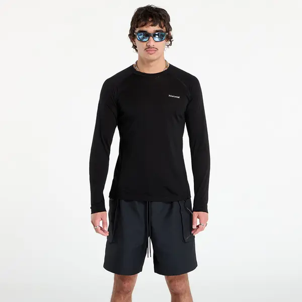NNormal Majice NNormal Men's Merino Long Sleeve T-shirt Black XL