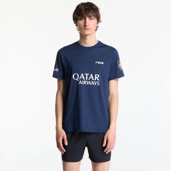 NOX Majice Nox Sponsors At10 T-Shirt Dark Blue S