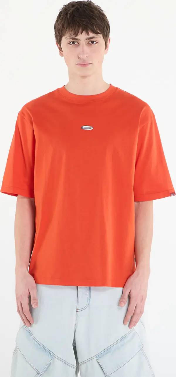 Oakley Majice Oakley Metal Ellipse Ss Tee Aviator Orange L