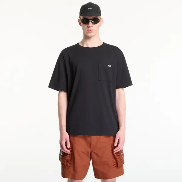 Oakley Majice Oakley O-Tech Cold Cotton Tee Bp 2.0 Pitch Black XS