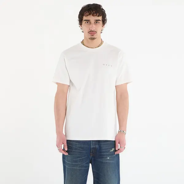 OBEY Clothing Majice OBEY Architecture Of The Uni Vintage White M