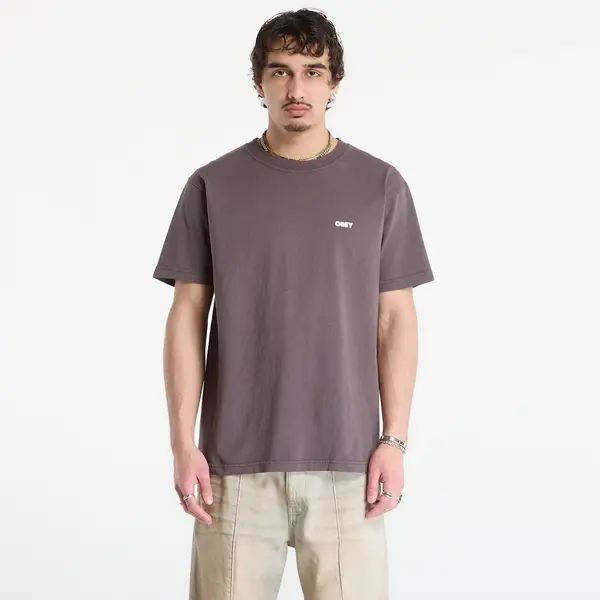 OBEY Clothing Majice OBEY Bold Icon Face Pigment Dusty Black M