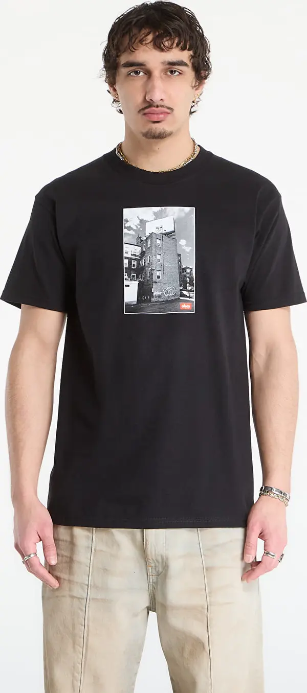 OBEY Clothing Majice OBEY Boston Billboard Black L