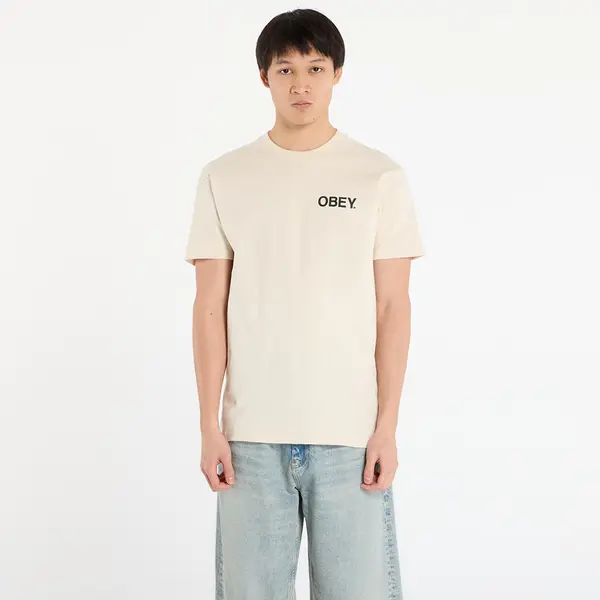 OBEY Clothing Majice OBEY Doberman Classic T-Shirt Cream L