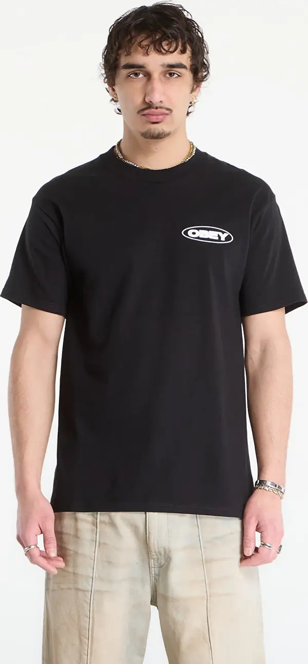 OBEY Clothing Majice OBEY Global Impact Black XL