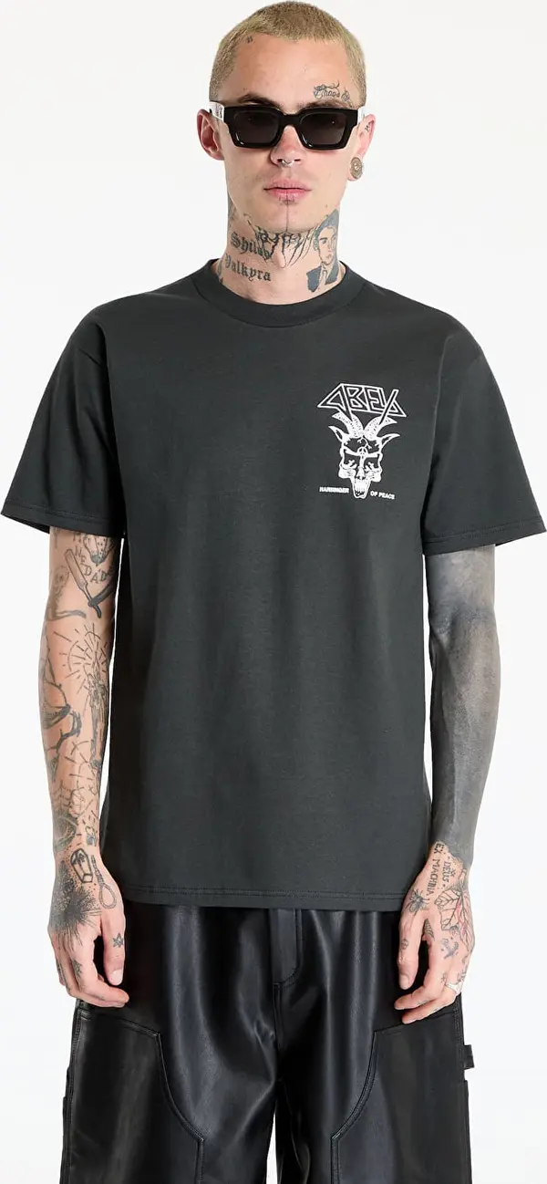 OBEY Clothing Majice OBEY Harbinger Of Peace T-Shirt Vintage Black S