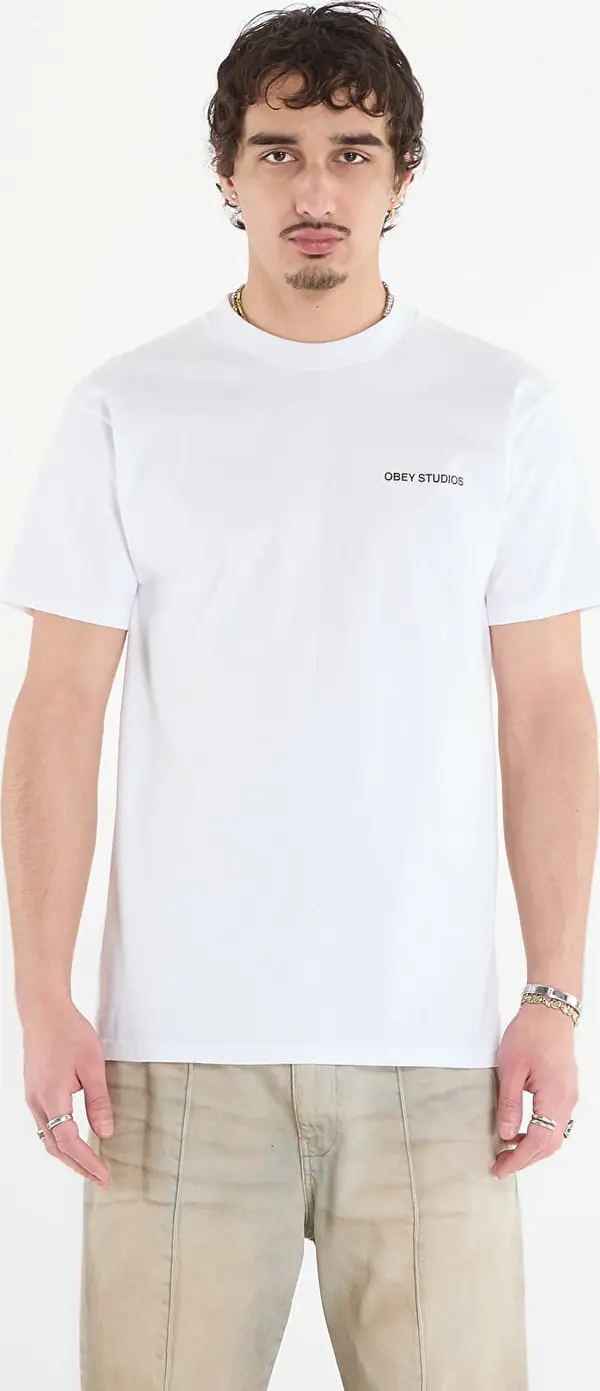 OBEY Clothing Majice OBEY Moves Of Life White M