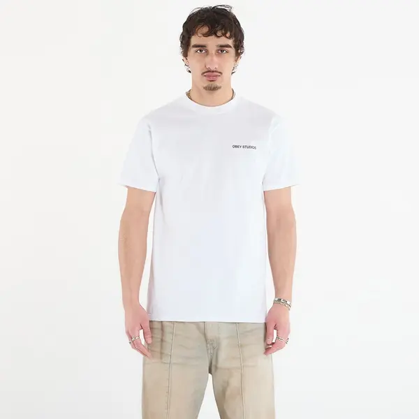OBEY Clothing Majice OBEY Moves Of Life White XL