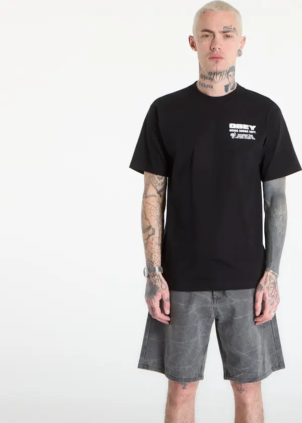 OBEY Clothing Majice OBEY Sound Design Dept. Black XL