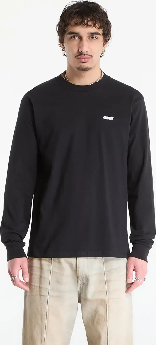 OBEY Clothing Majice OBEY The Medium Is The Message Black L