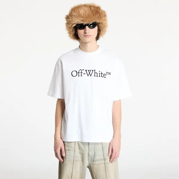 Off-White Majice Off-White Big Bookish Skate S/S Tee White Black M