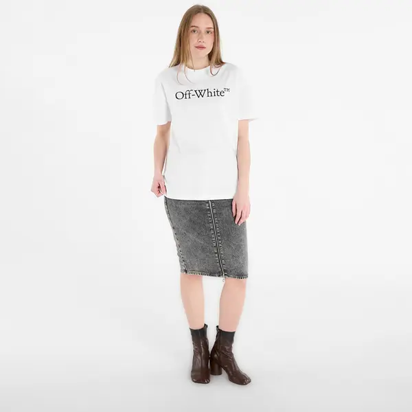 Off-White Majice Off-White Big Logo Bookish Regular Tee White L