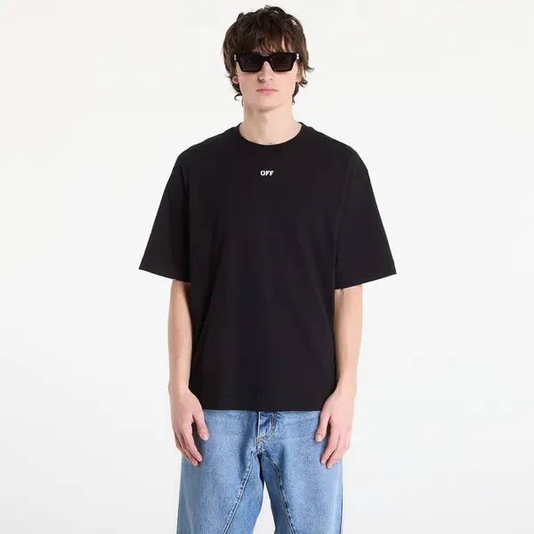 Off-White Majice Off-White Chain Araldic Arrow S/S Skate Tee Black L