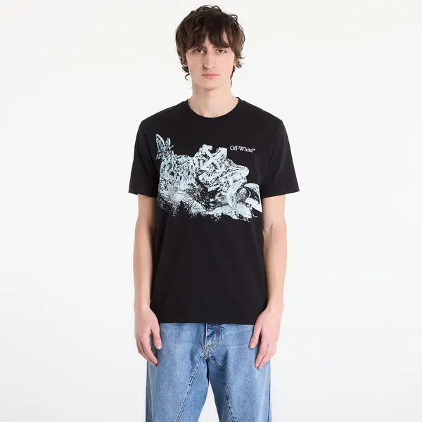 Off-White Majice Off-White Eagle Rock S/S Slim Tee Black XXL