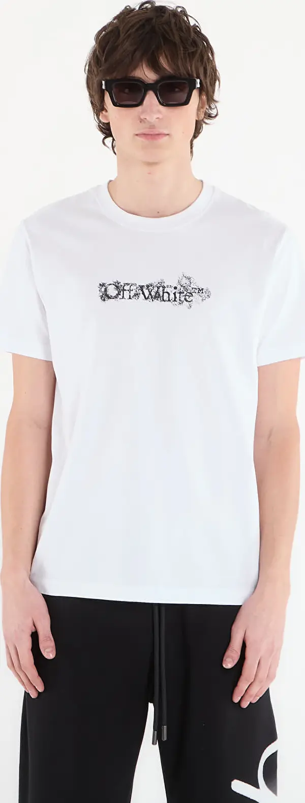 Off-White Majice Off-White Heraldic Treshold Arrows S/S Slim Tee White XL