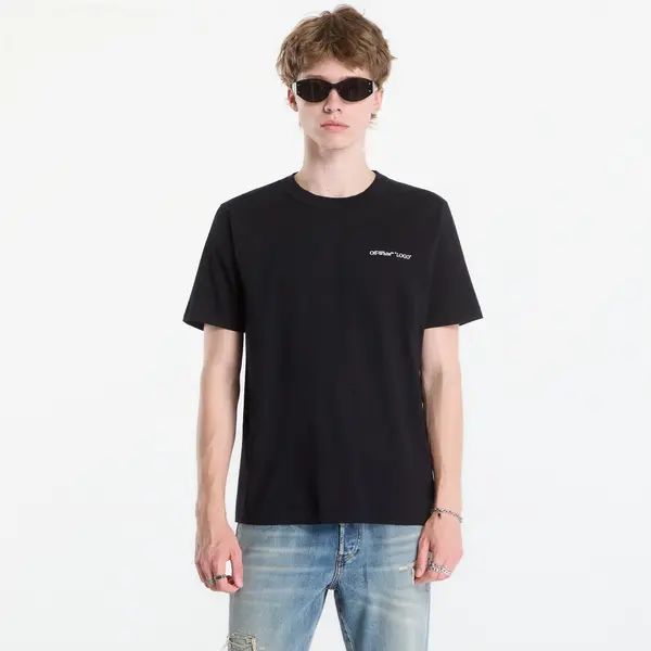 Off-White Majice Off-White Logo Quote Regular S/S Tee UNISEX Black S