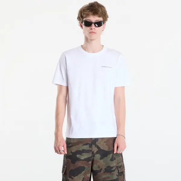 Off-White Majice Off-White Logo Quote Regular S/S Tee UNISEX White S
