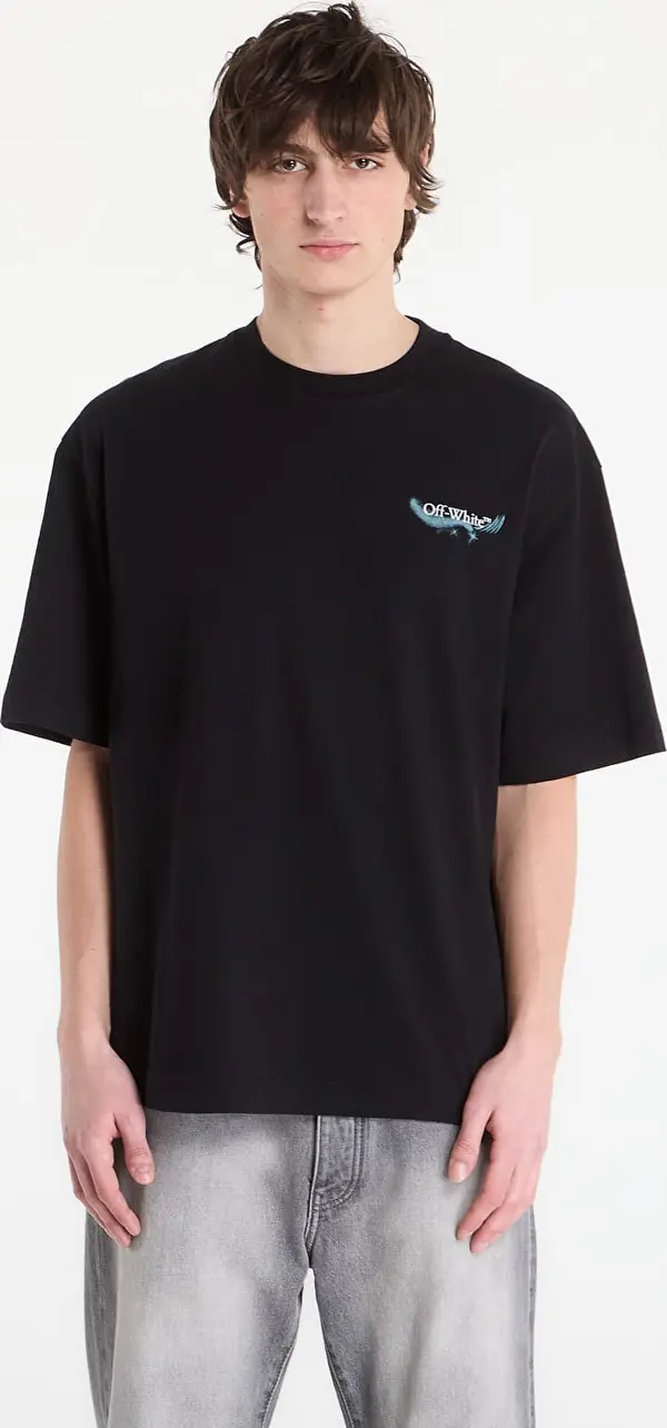 Off-White Majice Off-White Moon S/S Skate Tee Black S