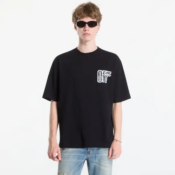 Off-White Majice Off-White Motion Arrow Skate S/S Tee UNISEX Black L