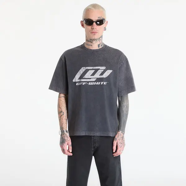 Off-White Majice Off-White Ow Racing S/S Skate Tee Mareado Black M