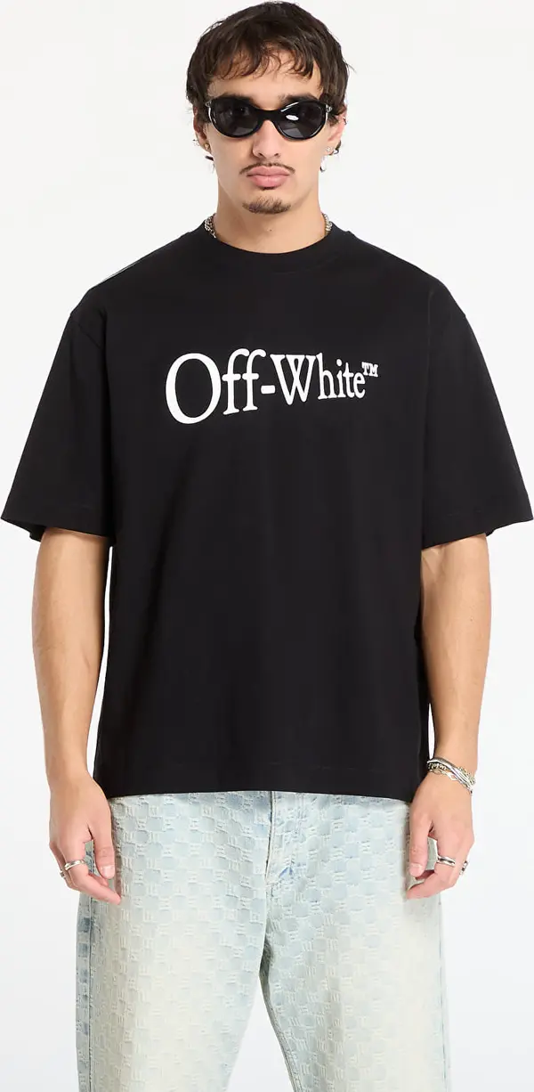Off-White Majice Off-White Run Arrow Skate S/S Tee Black/ White L
