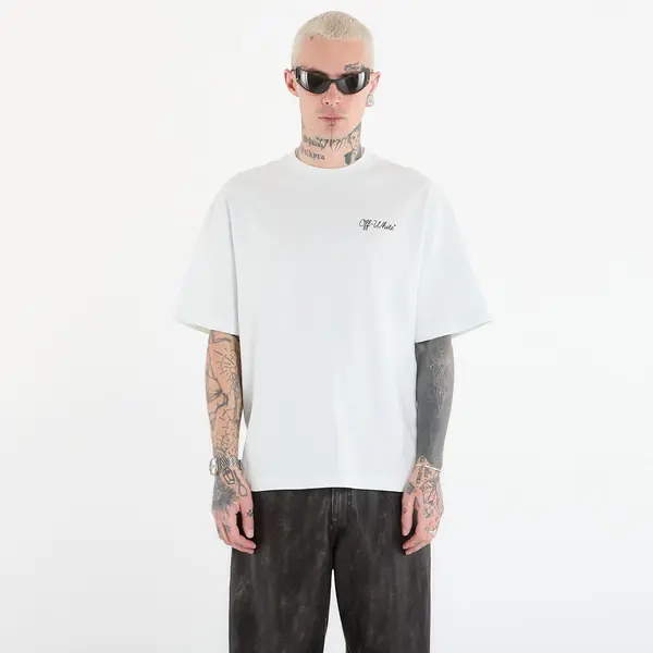 Off-White Majice Off-White Script Skate S/S Tee Bluewash XXL