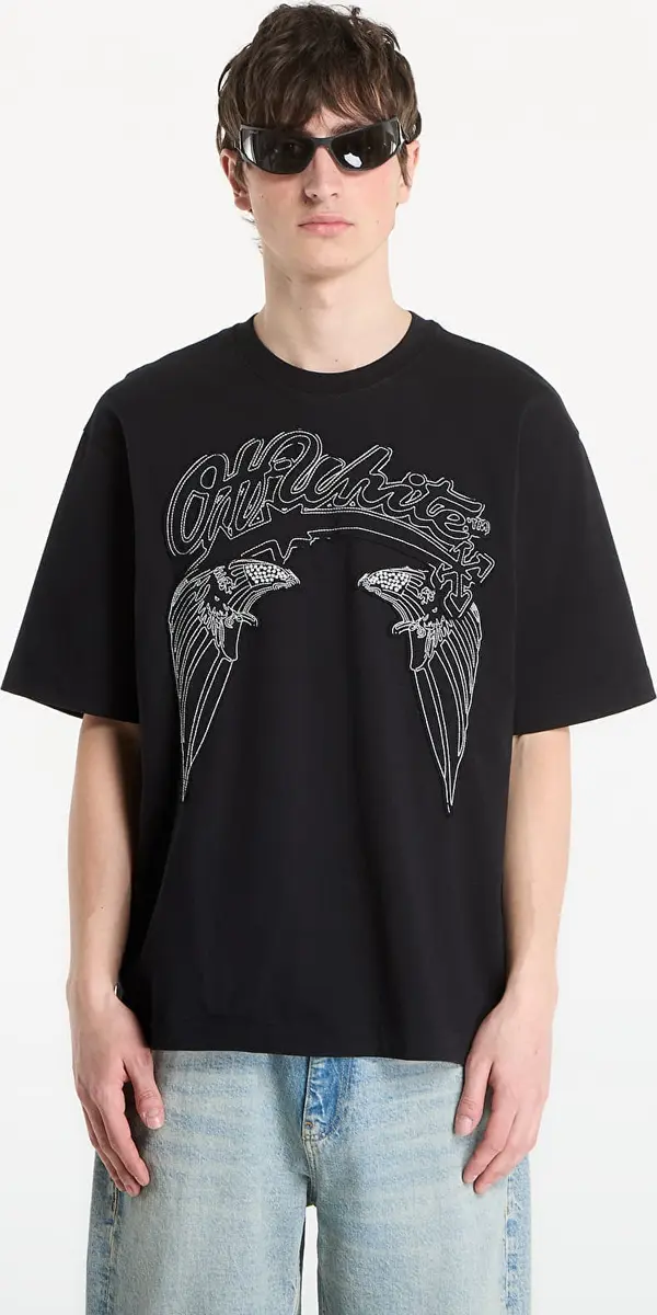 Off-White Majice Off-White Skyline Skate S/S Tee UNISEX Black L