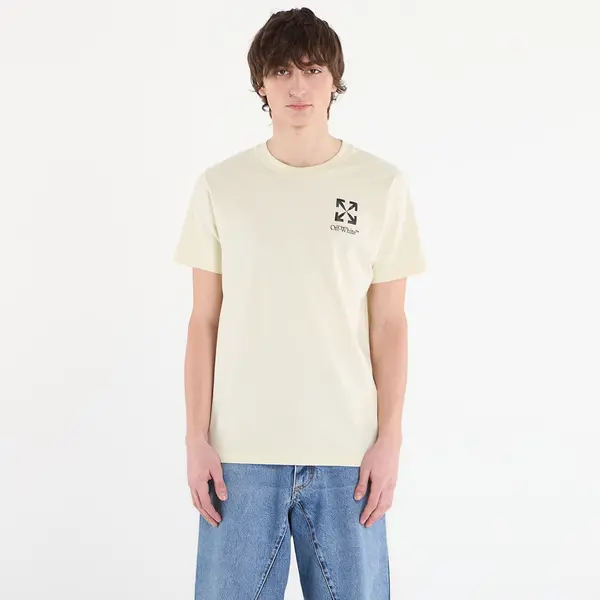 Off-White Majice Off-White Small Arrow Slim S/S Tee Sylvan Green L