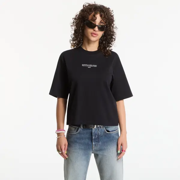 Off-White Majice Off-White Statement Boxy Tee Black M