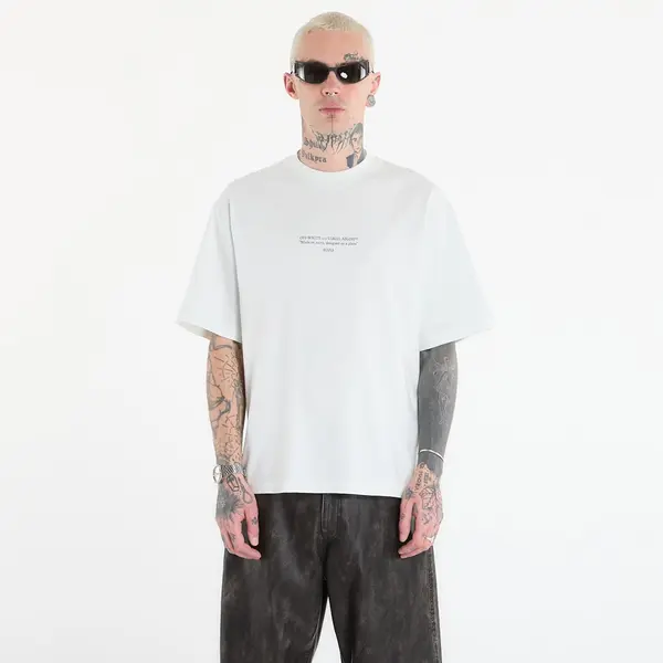 Off-White Majice Off-White Statement S/S Skate Tee Bluewash XXL