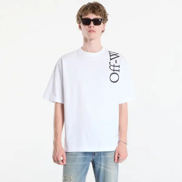 Off-White Majice Off-White Vertical Bookish Skate S/S Tee UNISEX White L