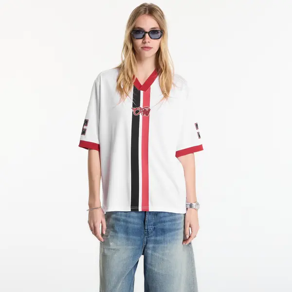 Off-White Majice Off-White x AC Milan Arrow Tech Tee White/ White L