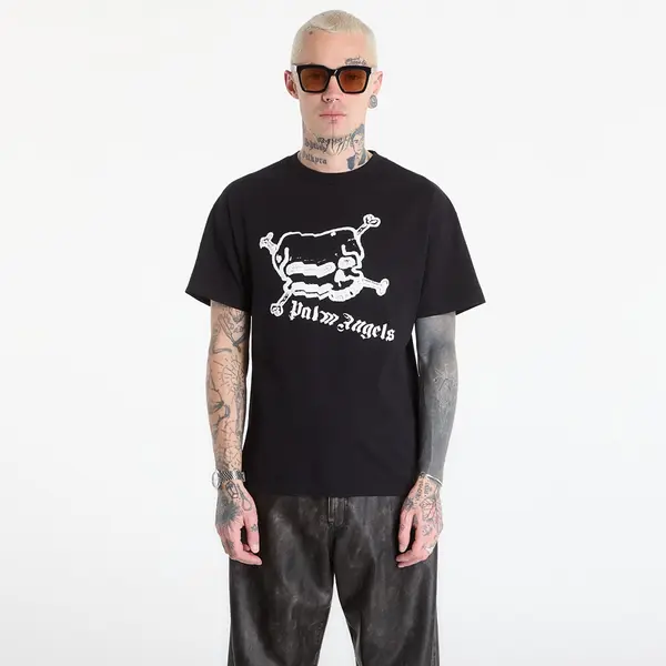 Palm Angels Majice Palm Angels Skull Regular Tee UNISEX Black/ Off White L