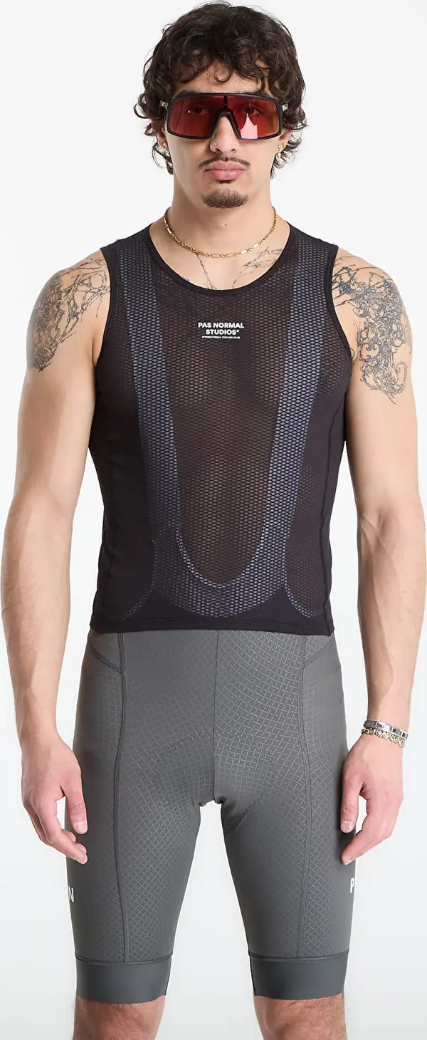 Pas Normal Studios Majice Pas Normal Studios Sleeveless Baselayer Black L