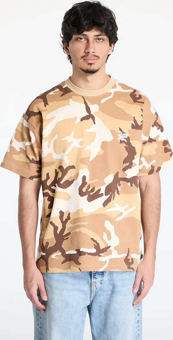 Patta Majice Patta Bark Woodland Camo T-Shirt UNISEX Sand Dollar S
