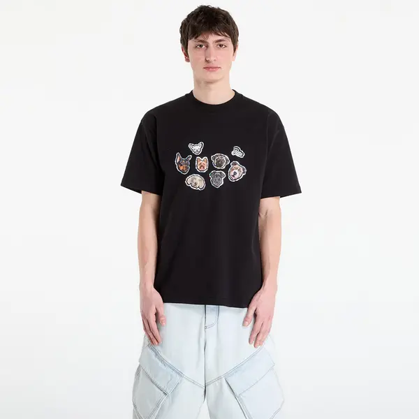 Patta Majice Patta Dogs T-Shirt UNISEX Black S